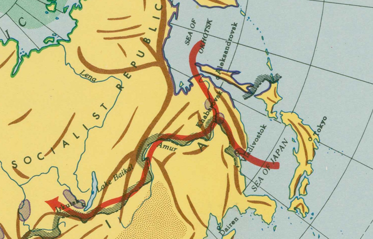 ソ連地図の拡大２