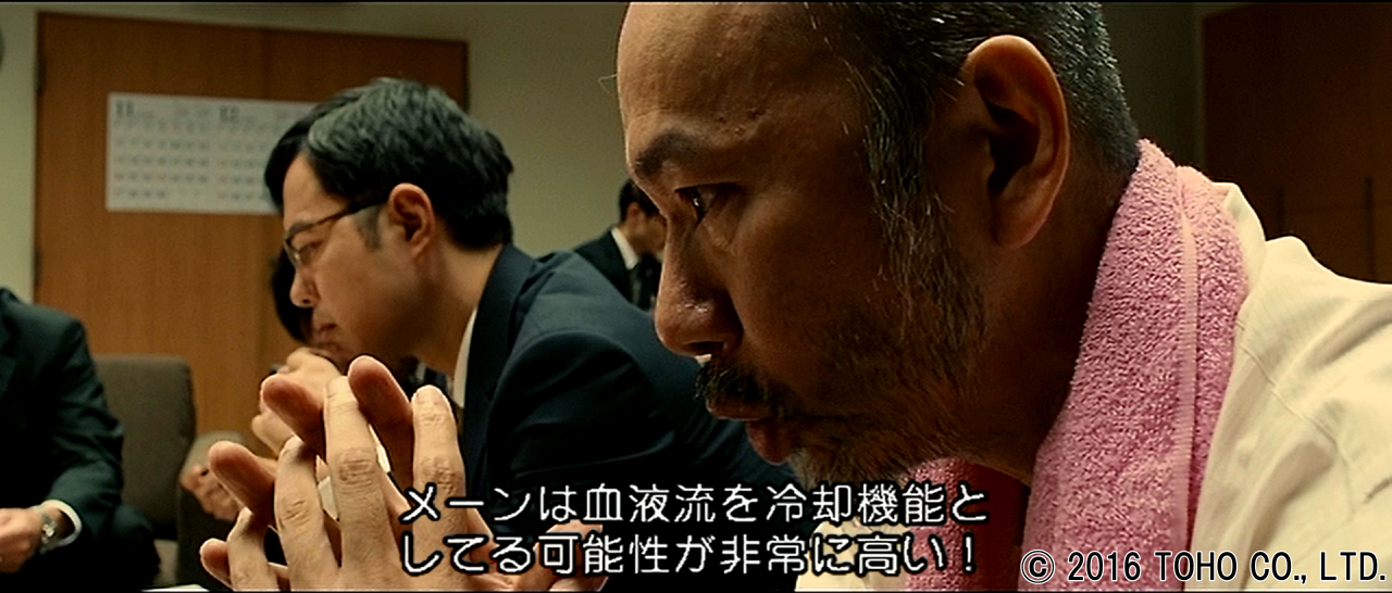 ゴジラは血液流で体温調整