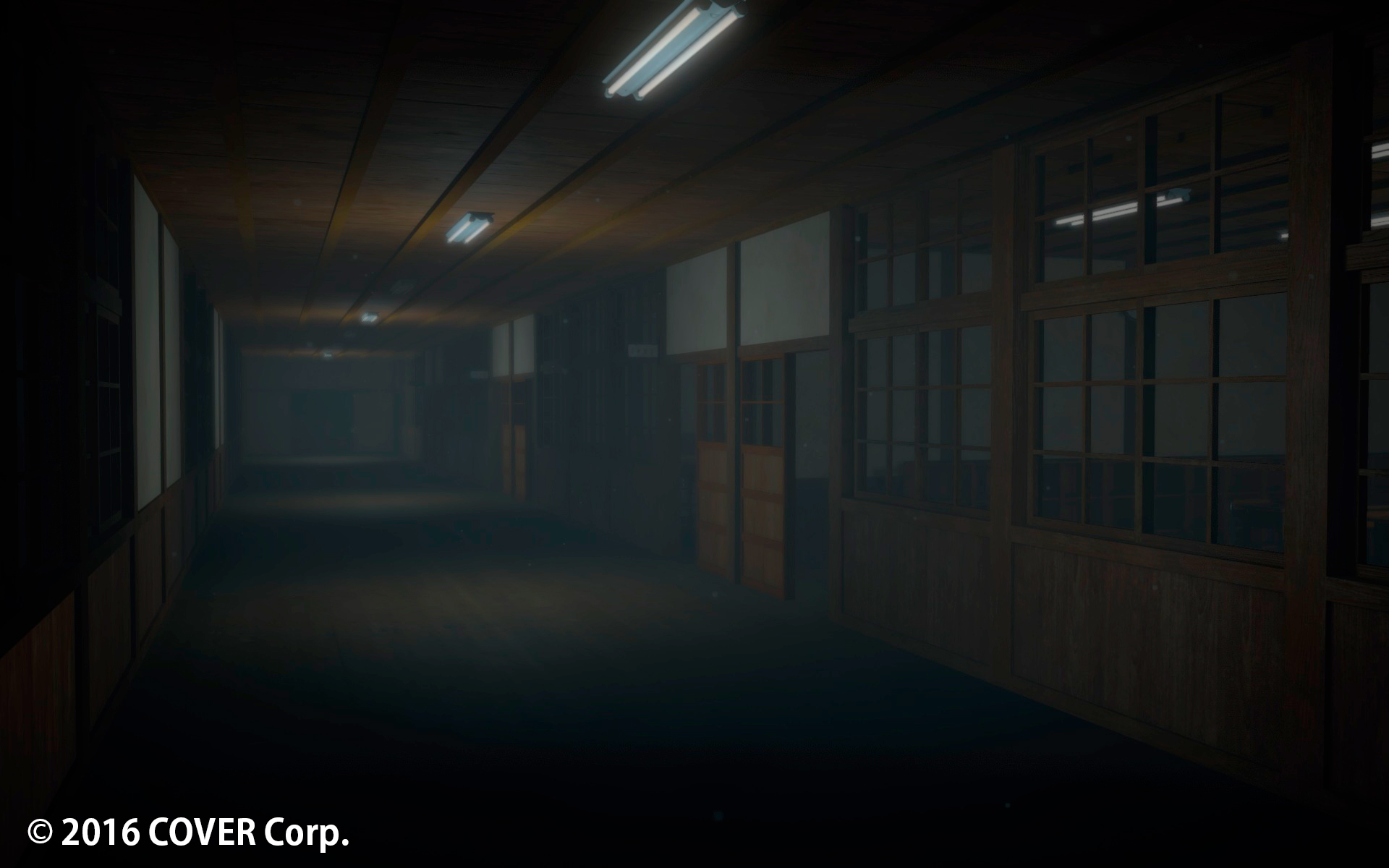 体験版ゲームの木造校舎